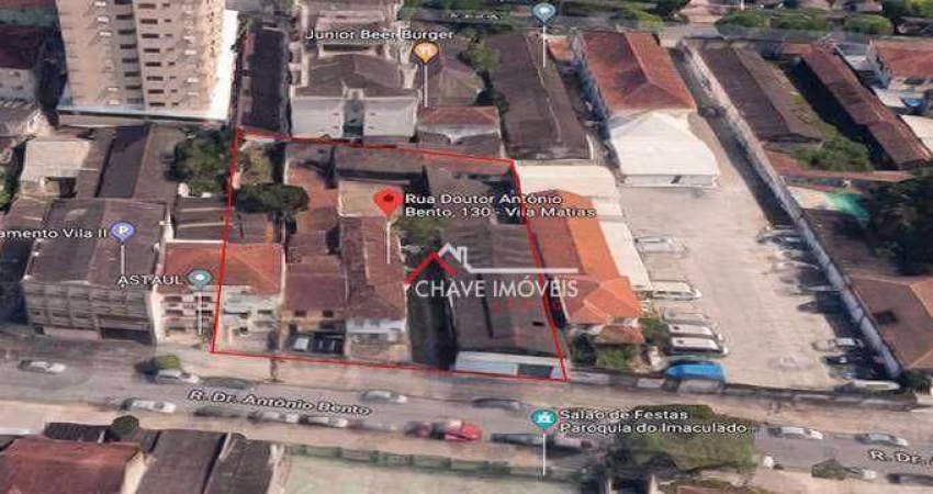 Terreno à venda, 1600 m² - Vila Matias - Santos/SP
