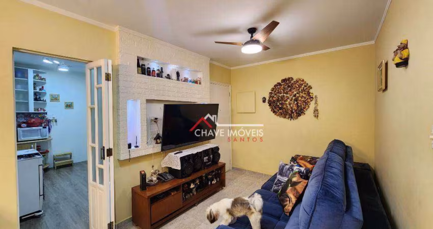 Apartamento com 2 dormitórios à venda, 70 m² por R$ 540.000,00 - Ponta da Praia - Santos/SP