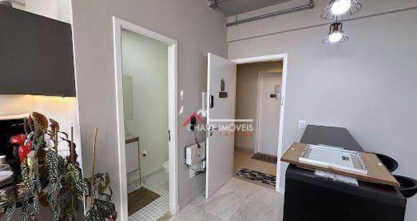 Sala à venda, 70 m² por R$ 600.000,00 - Centro - Santos/SP