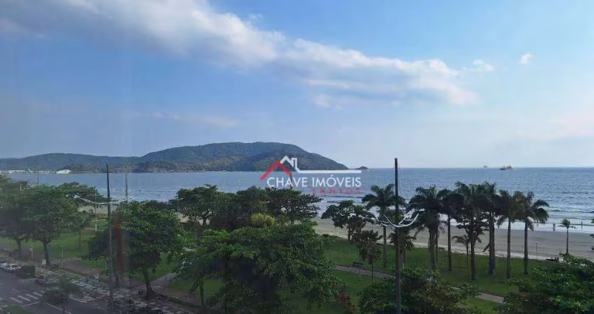 Apartamento com 2 dormitórios à venda, 80 m² por r$ 850.000,00 - embaré - santos/sp