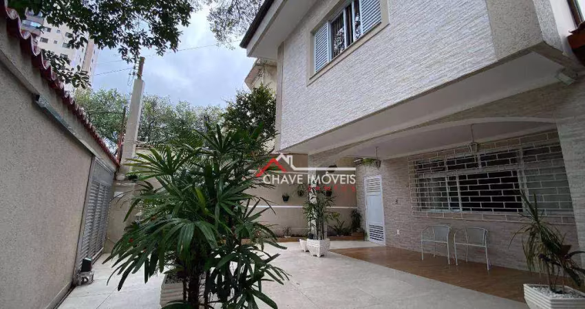 Sobrado à venda, 156 m² por R$ 1.550.000,00 - Aparecida - Santos/SP