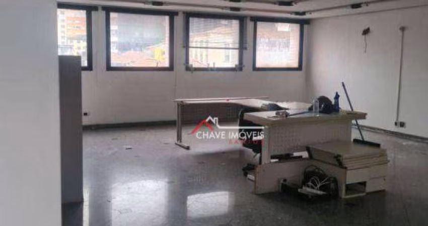Conjunto para alugar, 110 m² por R$ 2.500/mês - Centro - Santos/SP
