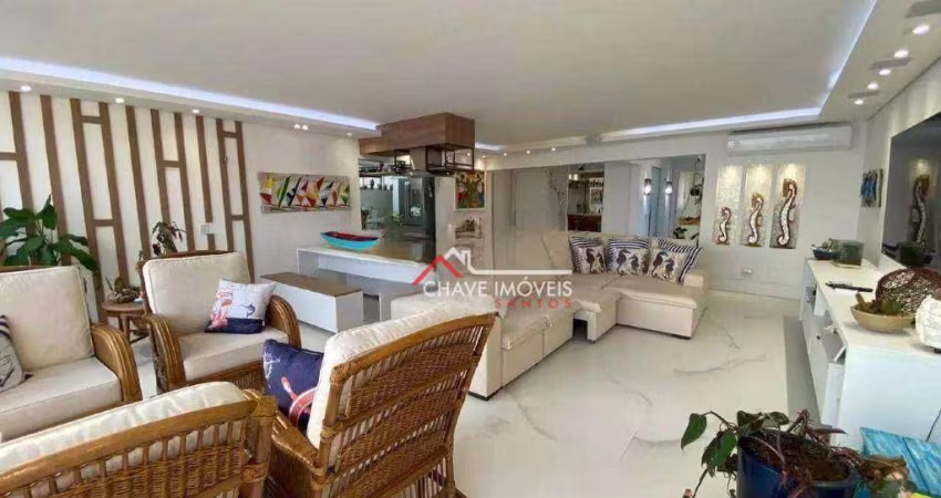 Apartamento à venda, 200 m² por R$ 2.050.000,00 - Aparecida - Santos/SP