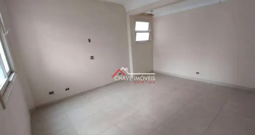 Sala, 48 m² - venda por r$ 266.000,00 ou aluguel por r$ 3.000,02/mês - gonzaga - santos/sp