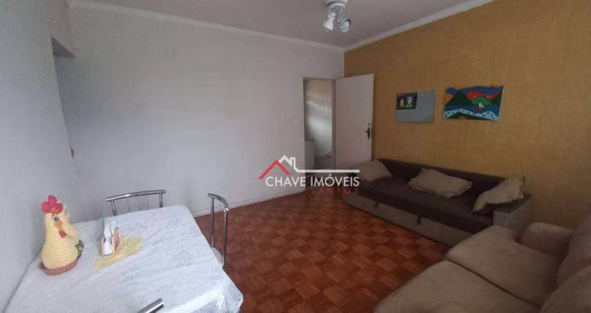 Apartamento com 3 dormitórios à venda, 86 m² por R$ 420.000,00 - Ponta da Praia - Santos/SP
