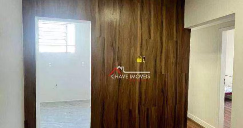 Apartamento com 2 dormitórios à venda, 55 m² por R$ 420.000,00 - Embaré - Santos/SP