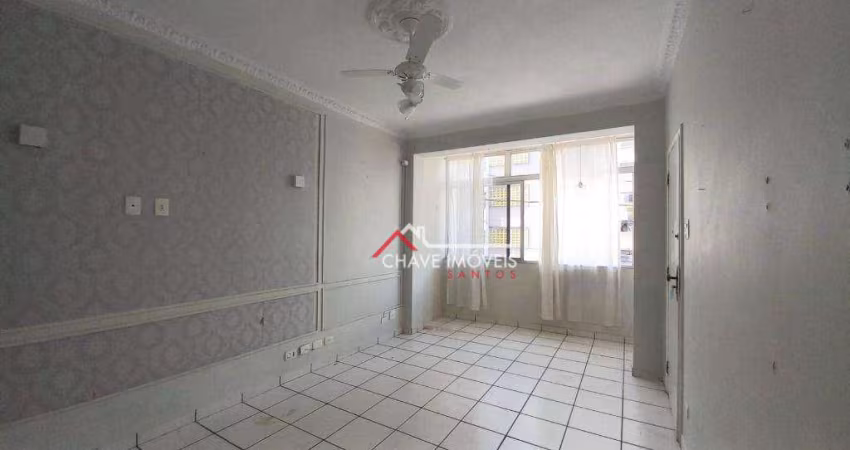 Apartamento com 3 dormitórios à venda, 92 m² por R$ 600.000,00 - Ponta da Praia - Santos/SP