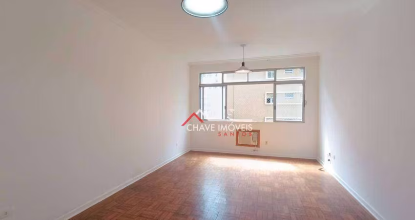 Apartamento com 2 dormitórios à venda, 147 m² por R$ 850.000,00 - Boqueirão - Santos/SP