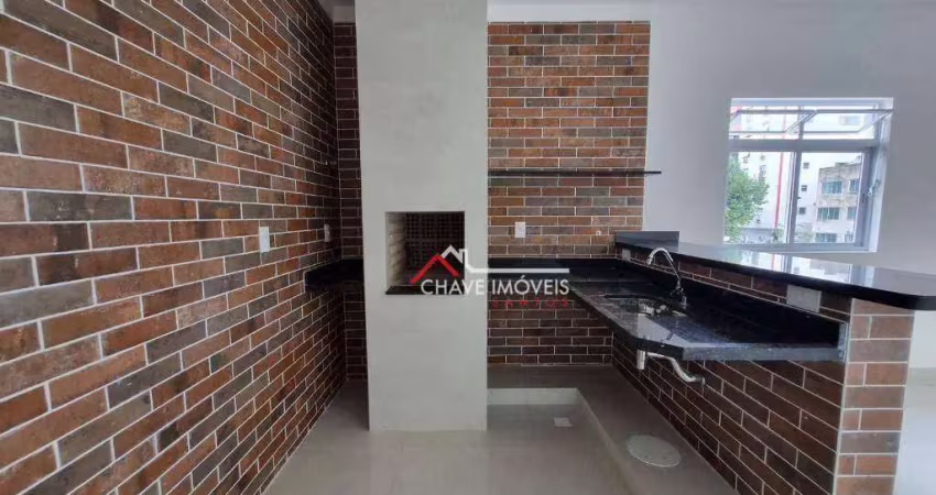 Casa com 3 dormitórios à venda, 130 m² por r$ 1.300.000,00 - embaré - santos/sp