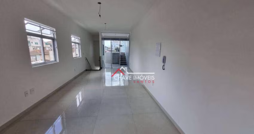 Casa com 3 dormitórios à venda, 130 m² por R$ 1.300.000,00 - Embaré - Santos/SP