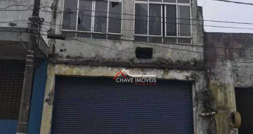 Terreno à venda, 288 m² por R$ 500.000,00 - Paquetá - Santos/SP