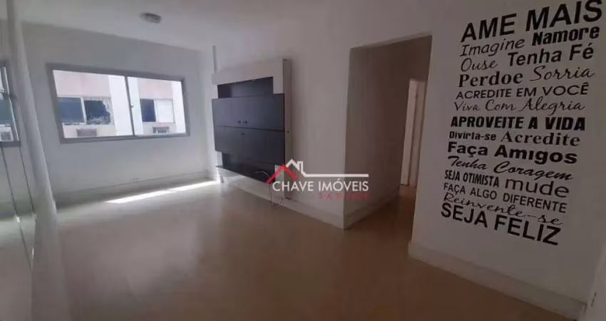 Apartamento com 2 dormitórios à venda, 60 m² por r$ 400.000,00 - vila belmiro - santos/sp