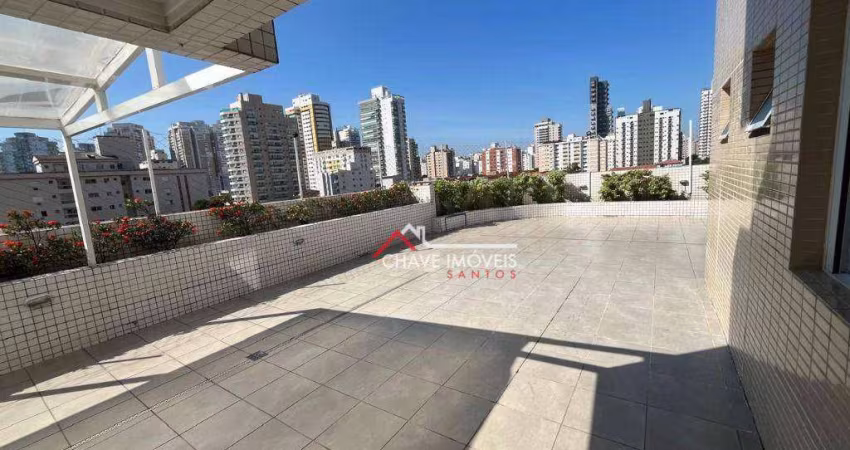 Apartamento à venda, 82 m² por R$ 990.000,00 - Campo Grande - Santos/SP
