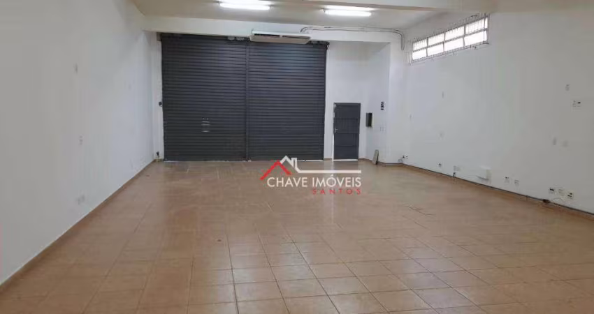 Loja para alugar, 300 m² por R$ 8.615,00/mês - Vila Matias - Santos/SP