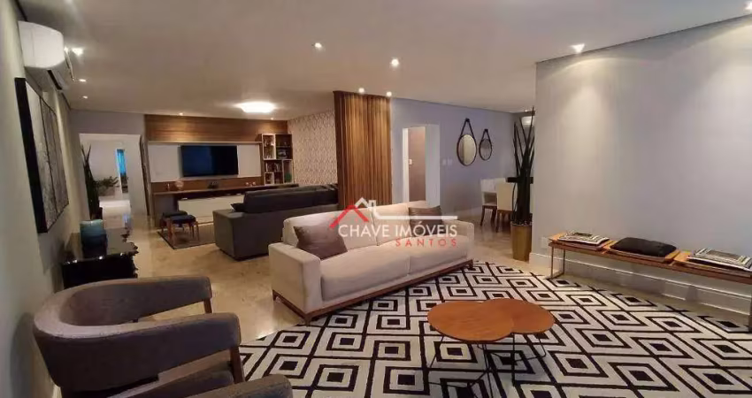 Apartamento à venda, 233 m² por R$ 1.890.000,00 - Boqueirão - Santos/SP