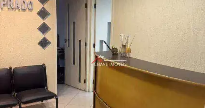 Sala para alugar, 63 m² por r$ 5.000,02/mês - embaré - santos/sp