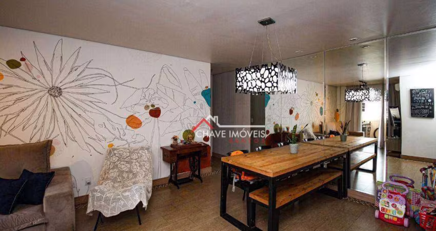 Apartamento com 2 dormitórios à venda, 84 m² - Ponta da Praia - Santos/SP