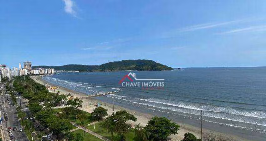 Apartamento com 2 dormitórios à venda, 105 m² por R$ 999.000,00 - Embaré - Santos/SP
