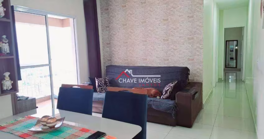 Apartamento com 2 dormitórios à venda, 65 m² por r$ 640.000,00 - estuário - santos/sp