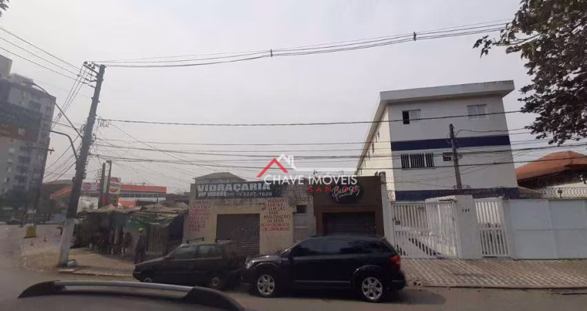 Terreno à venda, 389 m² por R$ 1.300.000,00 - Estuário - Santos/SP