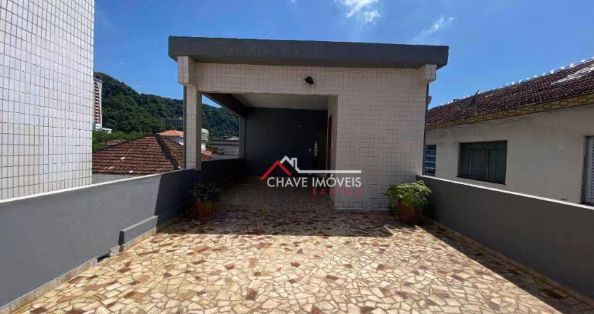 Sobrado com 3 dormitórios à venda, 1000 m² por R$ 1.600.000,00 - Vila Belmiro - Santos/SP