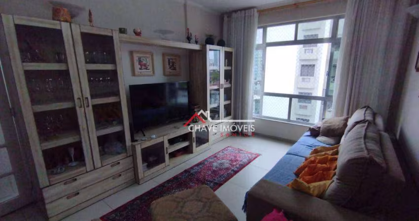 Apartamento com 3 dormitórios à venda, 130 m² por R$ 650.000,00 - Ponta da Praia - Santos/SP