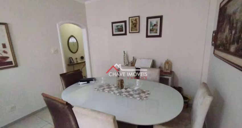 Apartamento com 3 dormitórios à venda, 106 m² por r$ 650.000,00 - ponta da praia - santos/sp