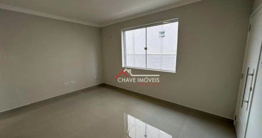 Apartamento com 2 dormitórios à venda, 80 m² por R$ 425.000,00 - Aparecida - Santos/SP