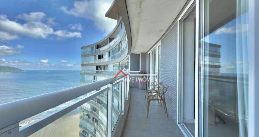 Apartamento com 1 dormitório à venda, 72 m² por R$ 1.550.000,00 - Pompéia - Santos/SP