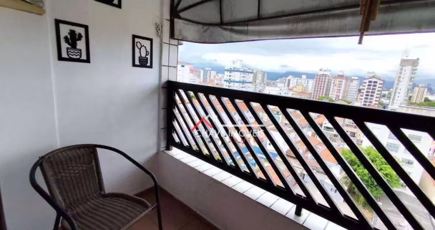 Apartamento à venda, 100 m² por r$ 510.000,00 - aparecida - santos/sp