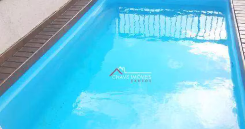 Cobertura com 3 dormitórios à venda, 270 m² por r$ 1.650.000,00 - ponta da praia - santos/sp