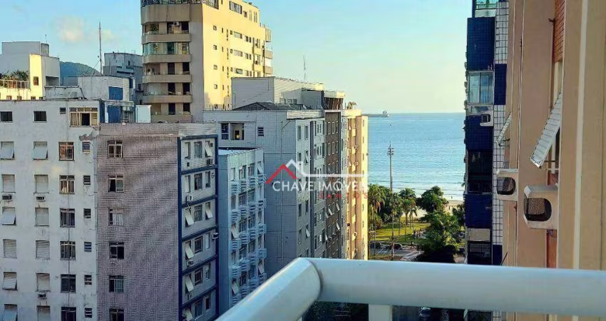 Apartamento com 2 dormitórios à venda, 70 m² por R$ 1.050.000,00 - Aparecida - Santos/SP