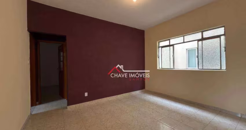 Apartamento com 2 dormitórios à venda, 67 m² por r$ 330.000,00 - ponta da praia - santos/sp