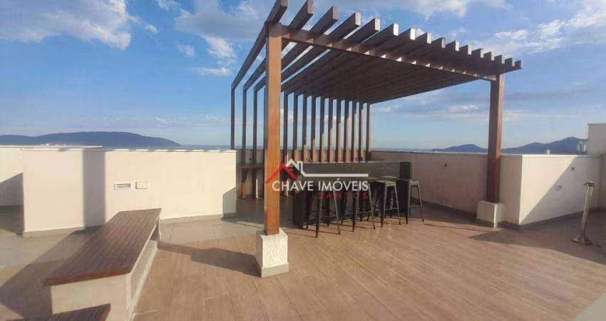 Apartamento com 2 dormitórios para alugar, 66 m² por R$ 7.000,02/mês - José Menino - Santos/SP