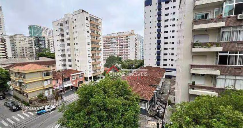 Apartamento com 3 dormitórios à venda, 104 m² por R$ 950.000,00 - Boqueirão - Santos/SP