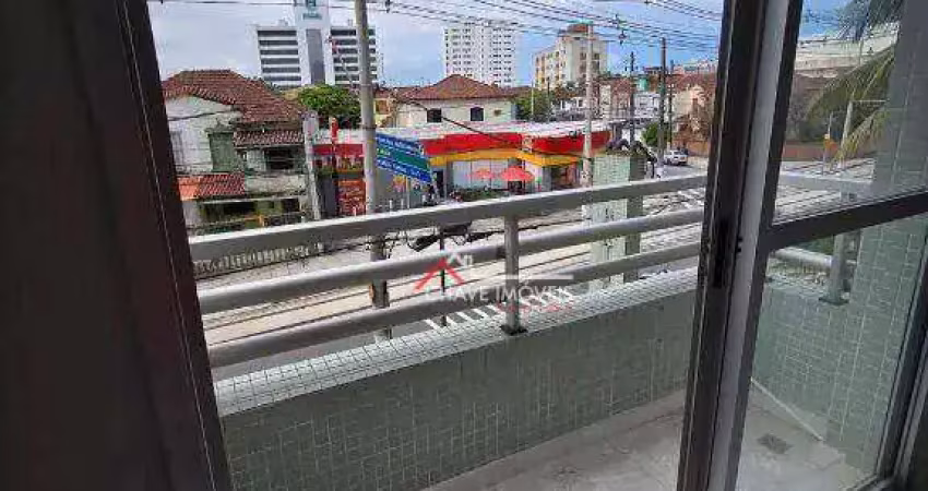 Apartamento à venda, 68 m² por r$ 440.000,00 - encruzilhada - santos/sp