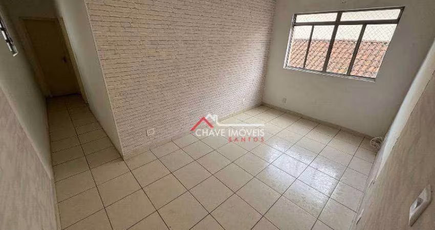 Apartamento com 1 dormitório à venda, 60 m² por R$ 320.000,00 - Campo Grande - Santos/SP