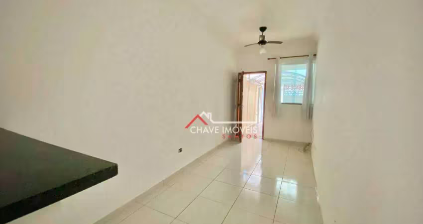 Casa com 3 dormitórios à venda, 75 m² por R$ 480.000,00 - Marapé - Santos/SP