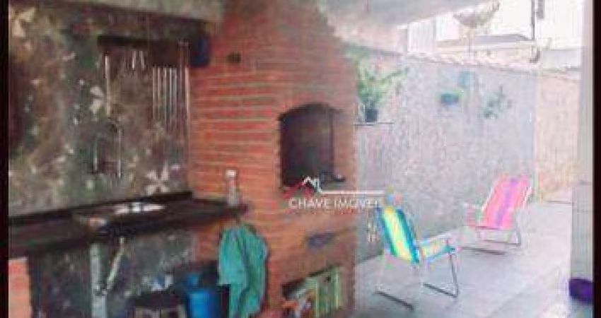 Casa com 3 dormitórios à venda, 212 m² por R$ 880.000,00 - Estuário - Santos/SP