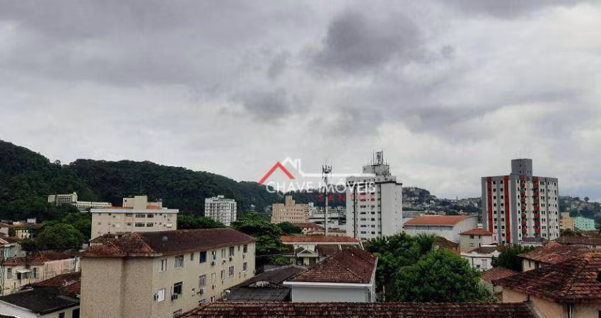 Apartamento com 2 dormitórios à venda, 109 m² por R$ 535.000,00 - Campo Grande - Santos/SP
