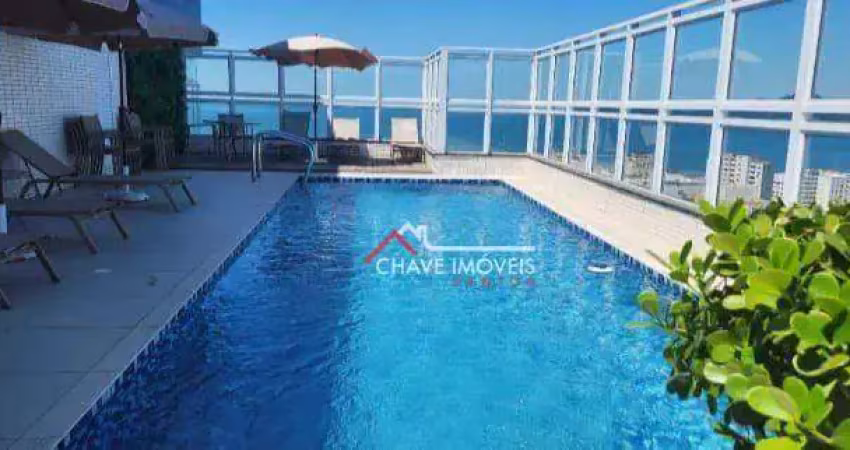 Apartamento com 1 dormitório à venda, 53 m² por R$ 721.000,00 - Embaré - Santos/SP