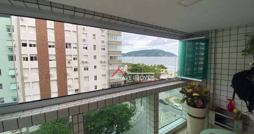 Apartamento com 1 dormitório à venda, 68 m² por R$ 550.000,00 - Embaré - Santos/SP