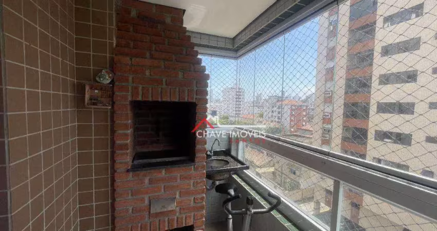 Apartamento com 3 dormitórios à venda, 70 m² por R$ 750.000,00 - Aparecida - Santos/SP