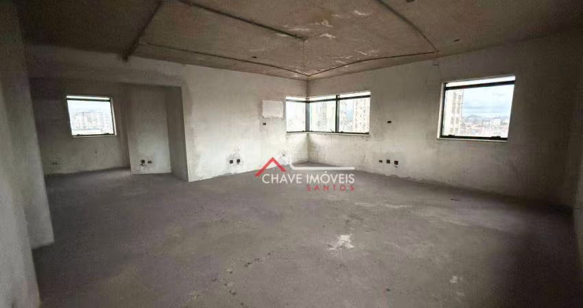 Sala à venda, 65 m² por R$ 366.000,00 - Boqueirão - Santos/SP