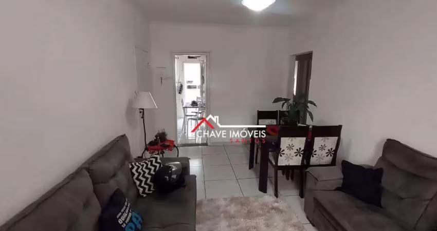 Apartamento à venda, 99 m² por r$ 520.000,00 - gonzaga - santos/sp