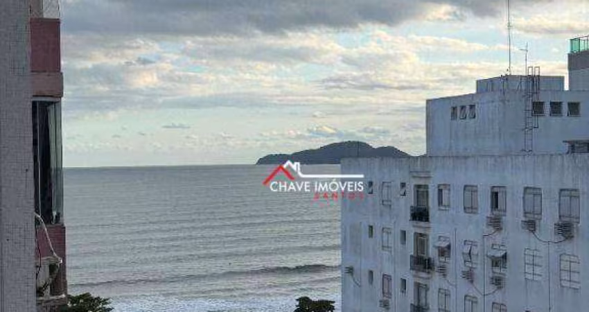 Apartamento com 1 dormitório para alugar, 37 m² por R$ 2.400/mês - Boqueirão - Santos/SP