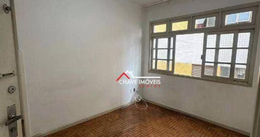 Apartamento com 2 dormitórios à venda, 51 m² por R$ 320.000,00 - Boqueirão - Santos/SP