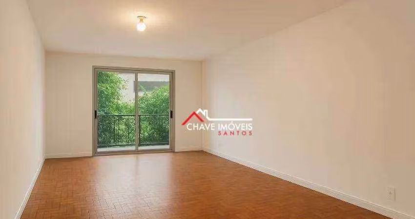 APARTAMENTO 110 M² COM 3 DORMITÓRIOS , 2 SUÍTES E DUAS VAGAS DE GARAGEM NO BOQUEIRÃO EM SANTOS