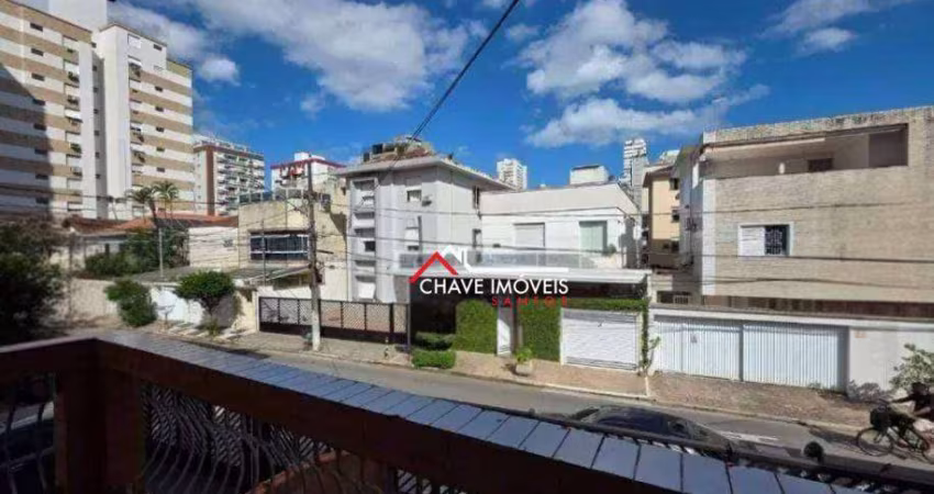 Apartamento com 3 dormitórios à venda, 144 m² por R$ 650.000,00 - Boqueirão - Santos/SP