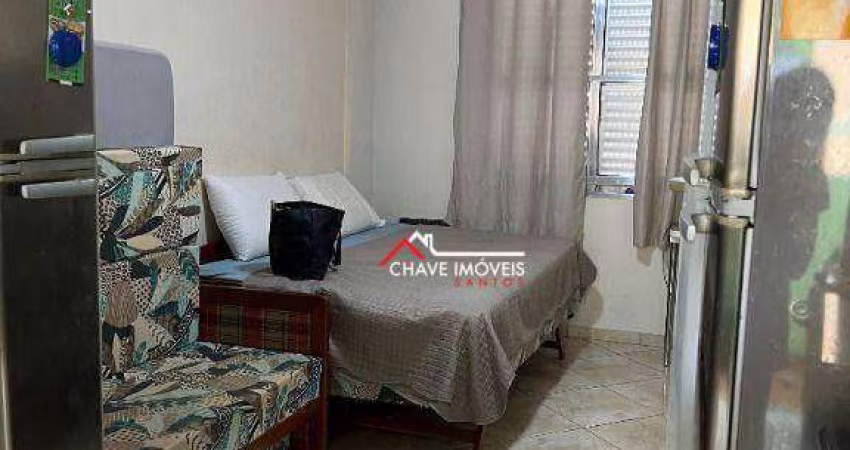 Kitnet com 1 dormitório à venda, 33 m² por R$ 298.000,00 - Ponta da Praia - Santos/SP